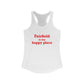 Fairfield Is My Happy Place Women's Ideal Racerback Tank Top