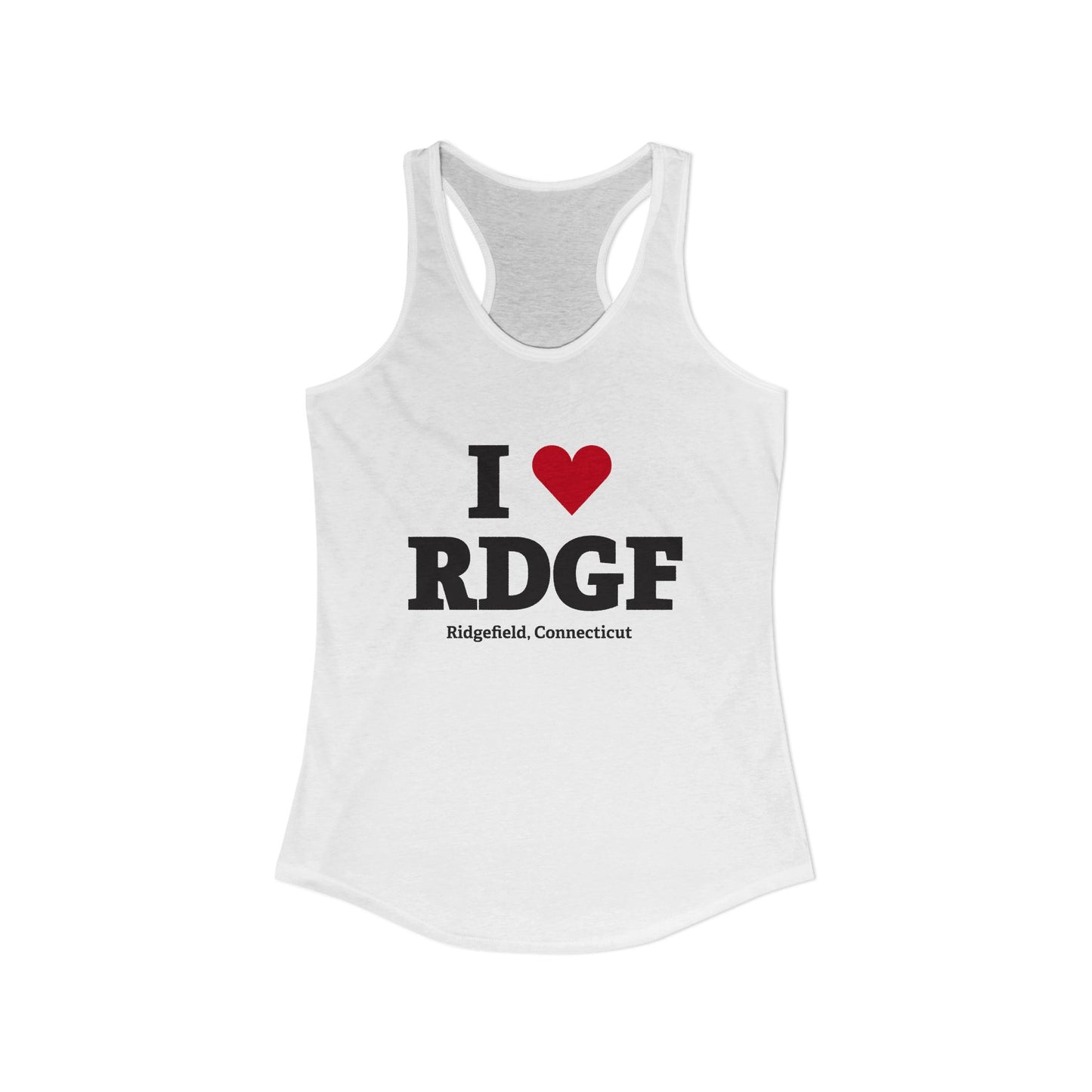I Heart RDGF Women's Ideal Racerback Tank Top