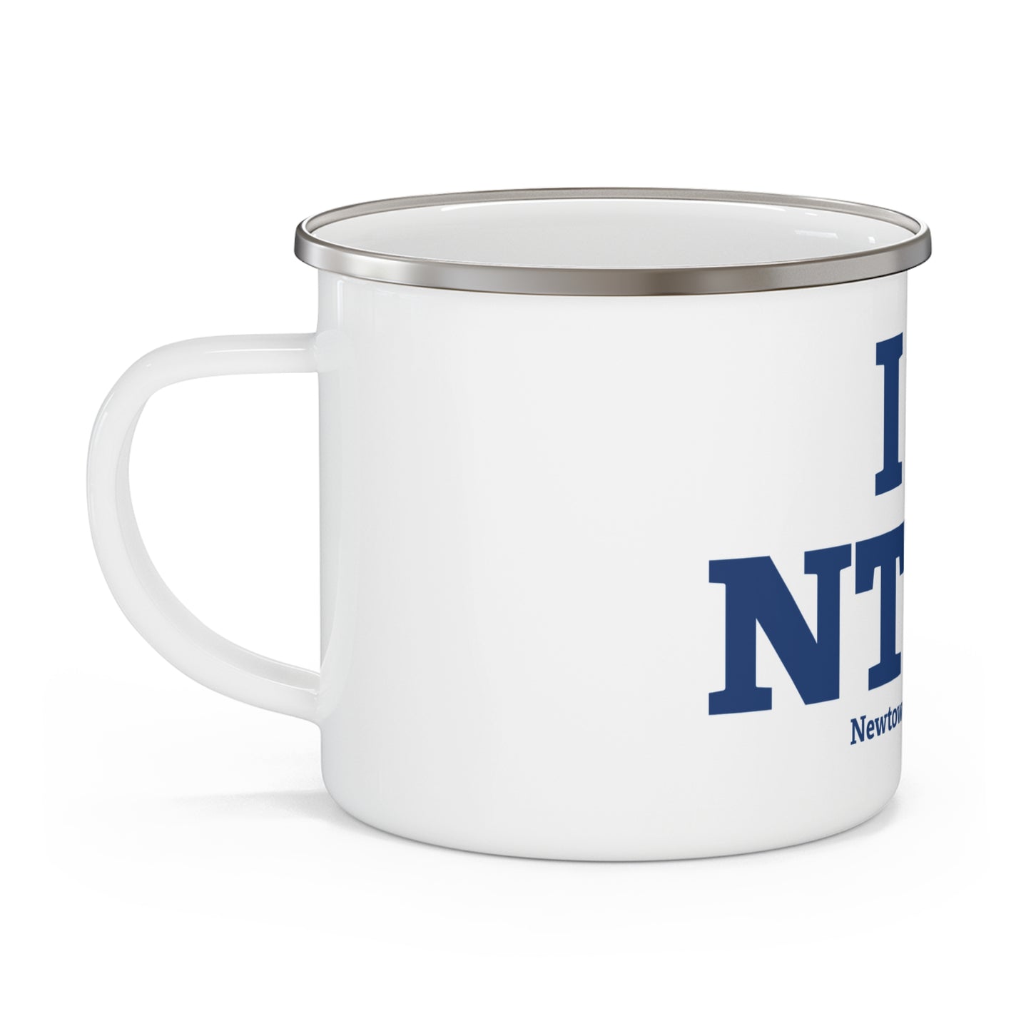 I Heart NTWN Enamel Camping Mug