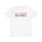 Just a kid from Bethel Unisex Jersey Short Sleeve T-Shirt