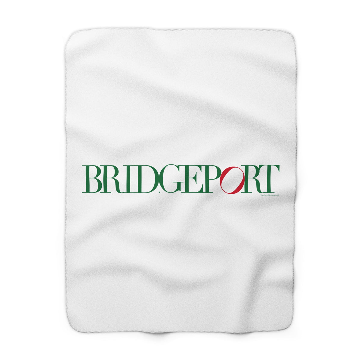 41 Tilt Bridgeport  Sherpa Fleece Blanket
