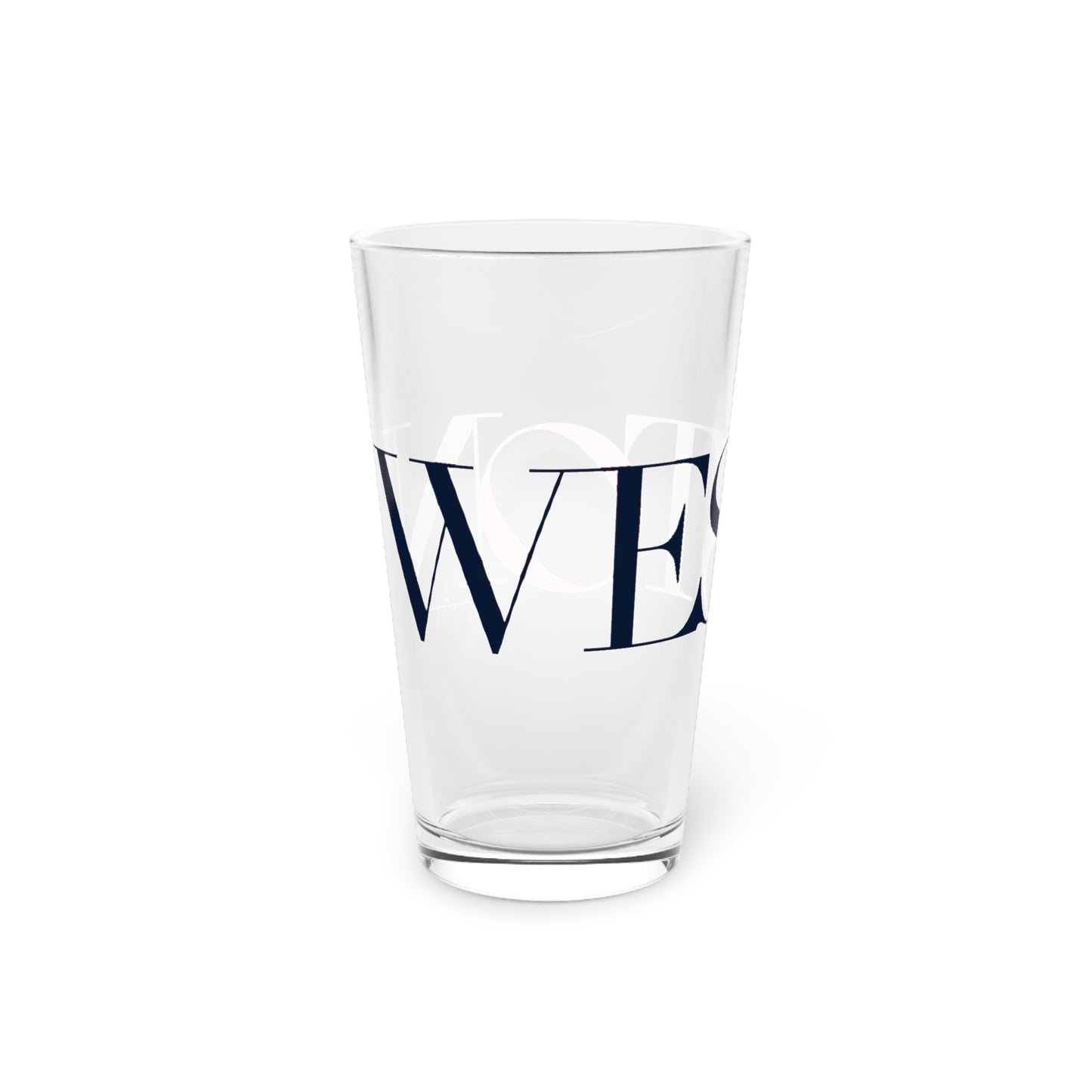 41 Tilt Weston Pint Glass, 16oz