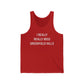 I Really Really Miss Greenfield Hill Unisex Jersey Tank Top