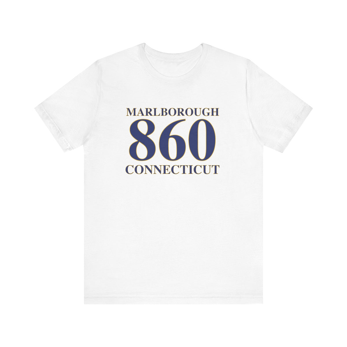 Marlborough 860 Connecticut Unisex Jersey Short Sleeve T-Shirt