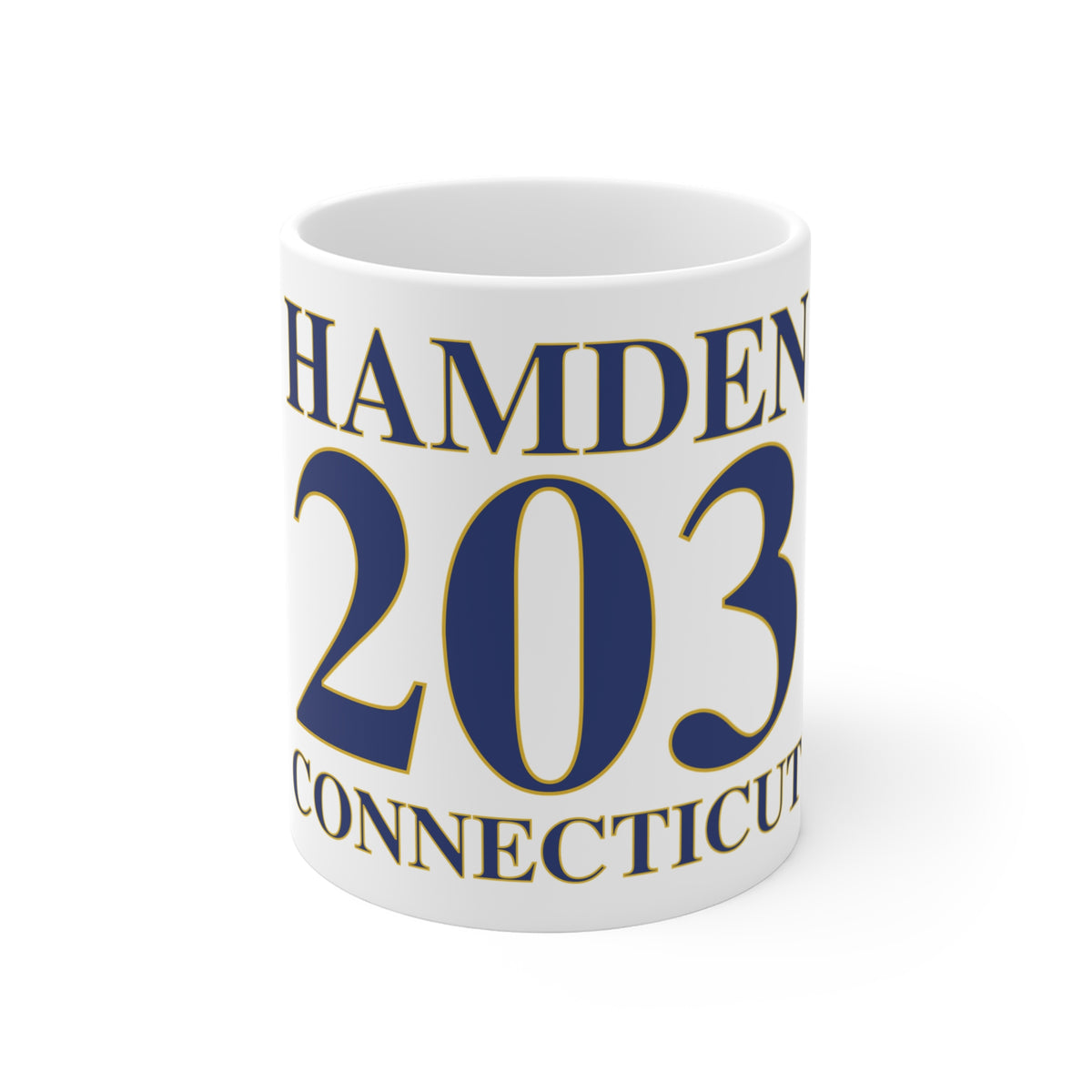Hamden 203 Connecticut Mug 11oz