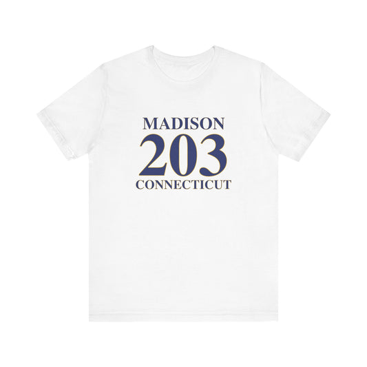 Madison 203 Connecticut Jersey Short Sleeve T-Shirt