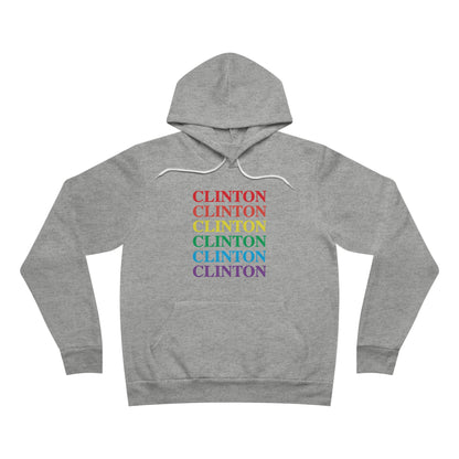 Clinton Pride Unisex Sponge Fleece Pullover Hoodie