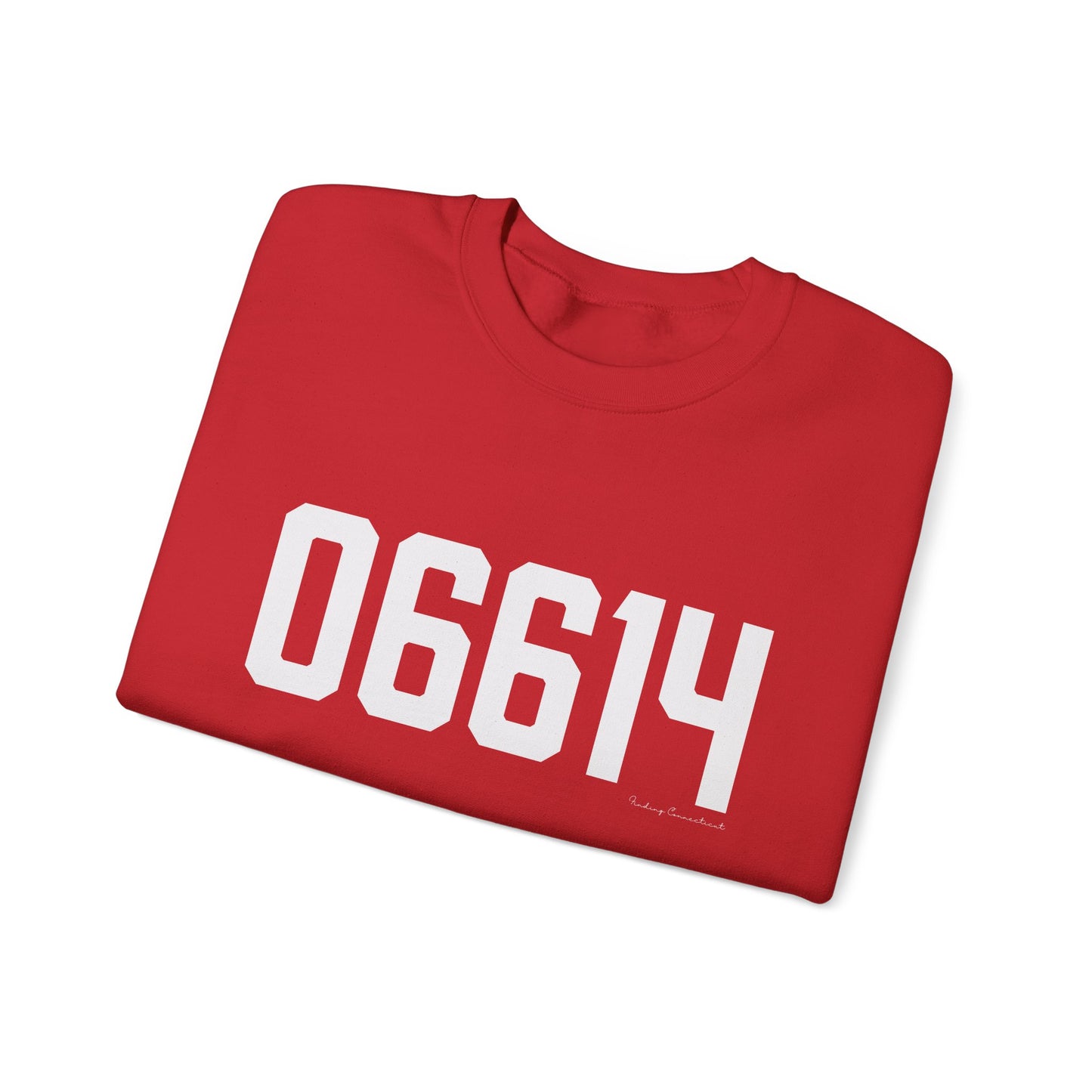 06614 - Stratford CT Zip Code Unisex Heavy Blend™ Crewneck Sweatshirt