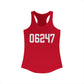 06247 Hampton CT Zip Code Women's Ideal Racerback Tank Top