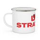Love Stratfield Enamel Camping Mug