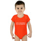 Just a kid from Old Saybrook Infant Baby Rib Bodysuit