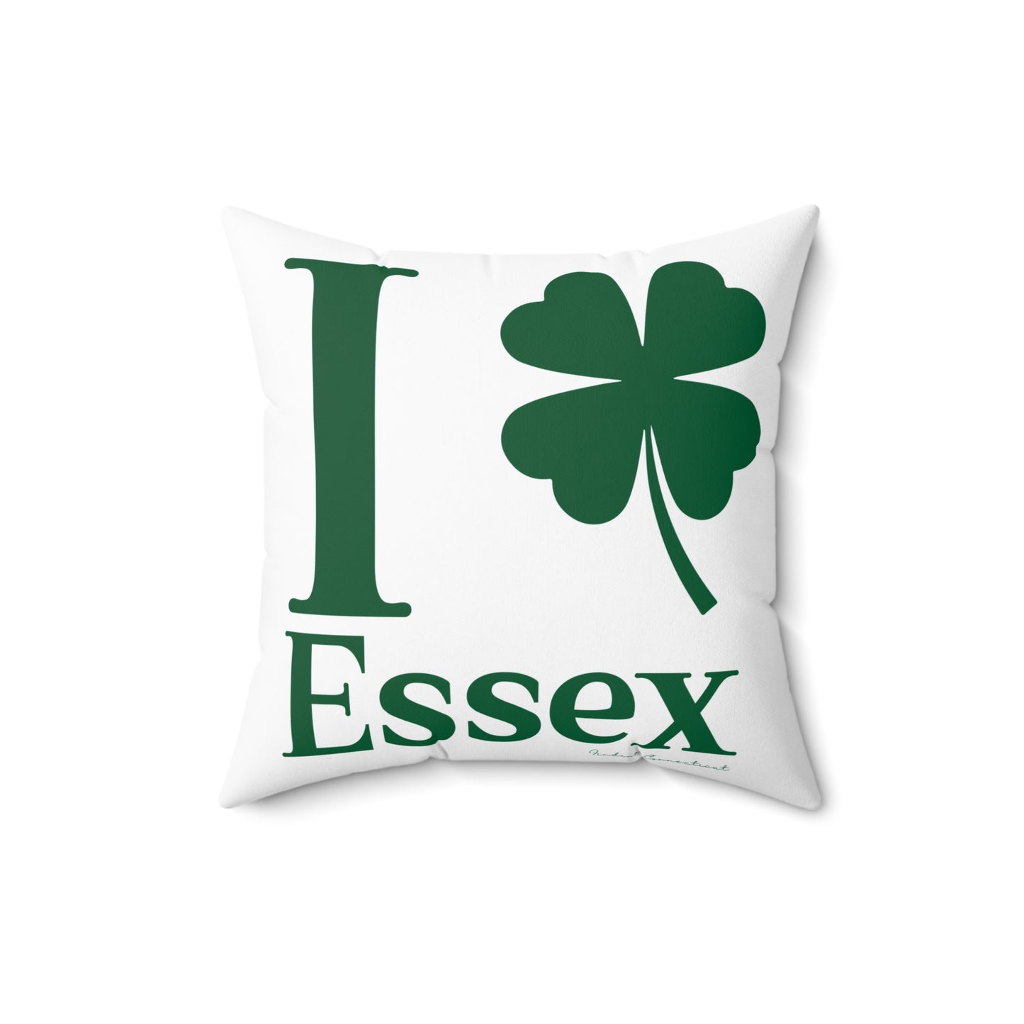 I Clover Essex Spun Polyester Square Pillow