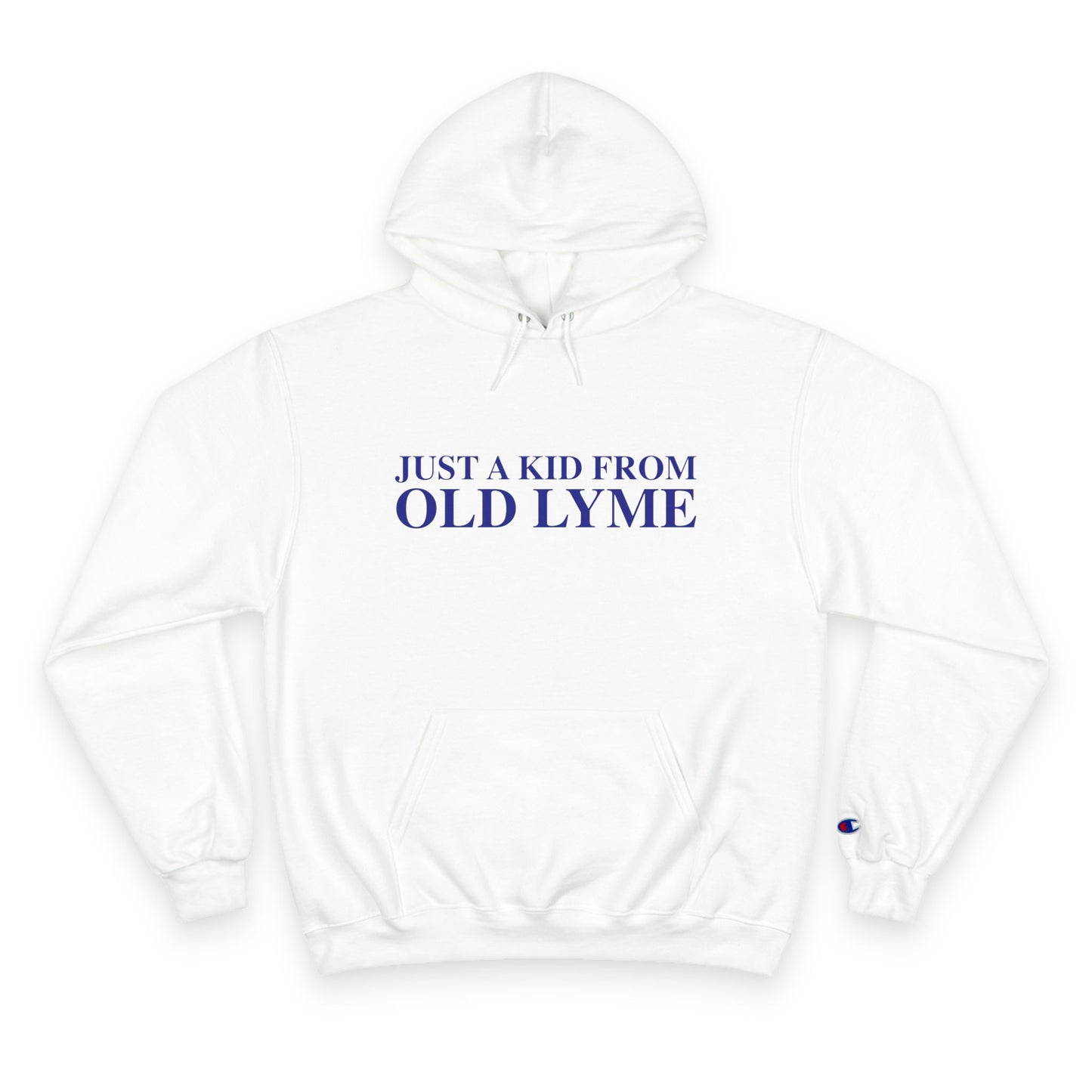 Just a kid from Old Lyme Champion Hoodie