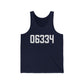 06334 Bozrah CT Zip Code Unisex Jersey Tank Top