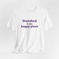 Stamford Is My Happy Place Unisex Jersey Short Sleeve T-Shirt