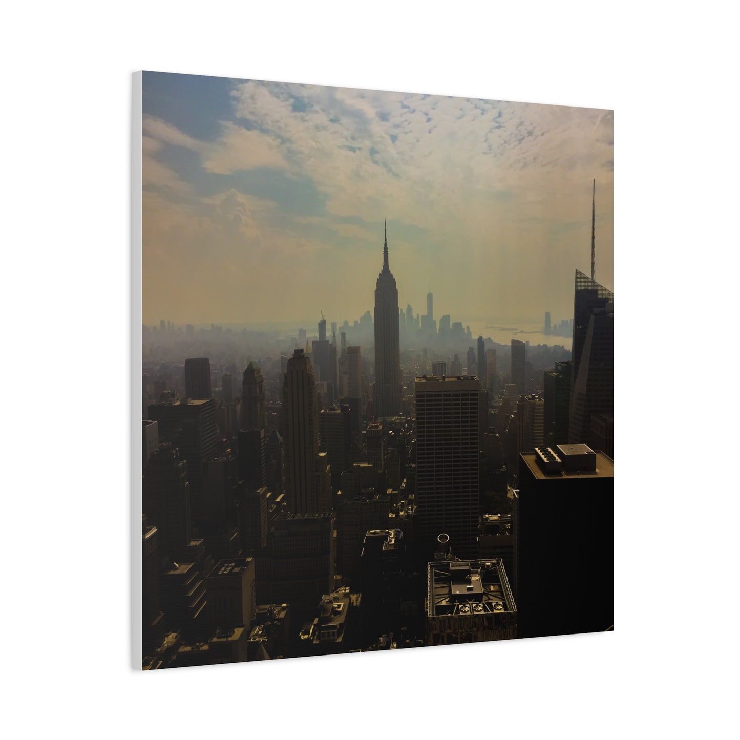 NYC Skyline Matte Canvas, Stretched, 1.25"