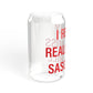 I Really Really Miss Sasco Hill Sipper Glass, 16oz