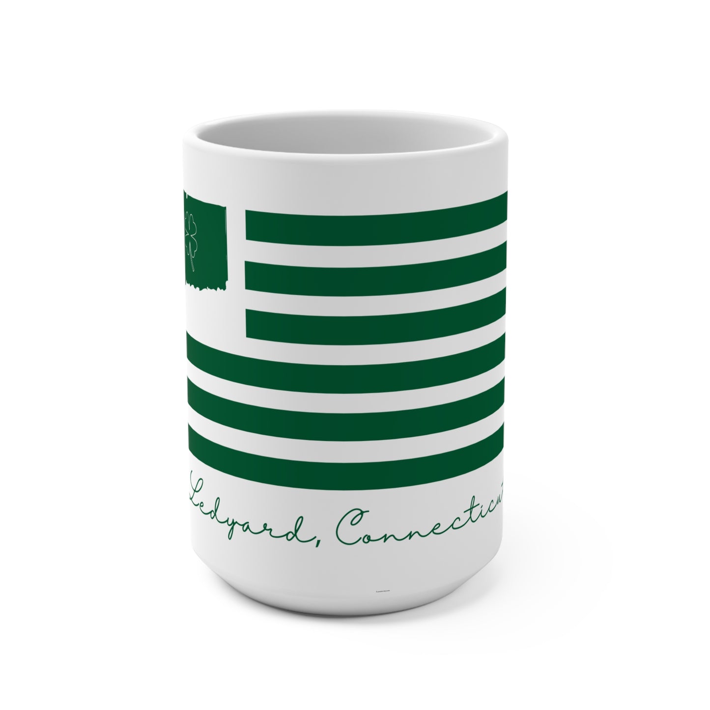 Ledyard Connecticut St. Patrick’s Day Flag Mug 15oz