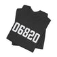 06820 - Darien CT Zip Code Unisex Jersey Short Sleeve T-Shirt