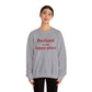 Portland is My Happy Place Unisex Heavy Blend™ Crewneck Sweatshirt