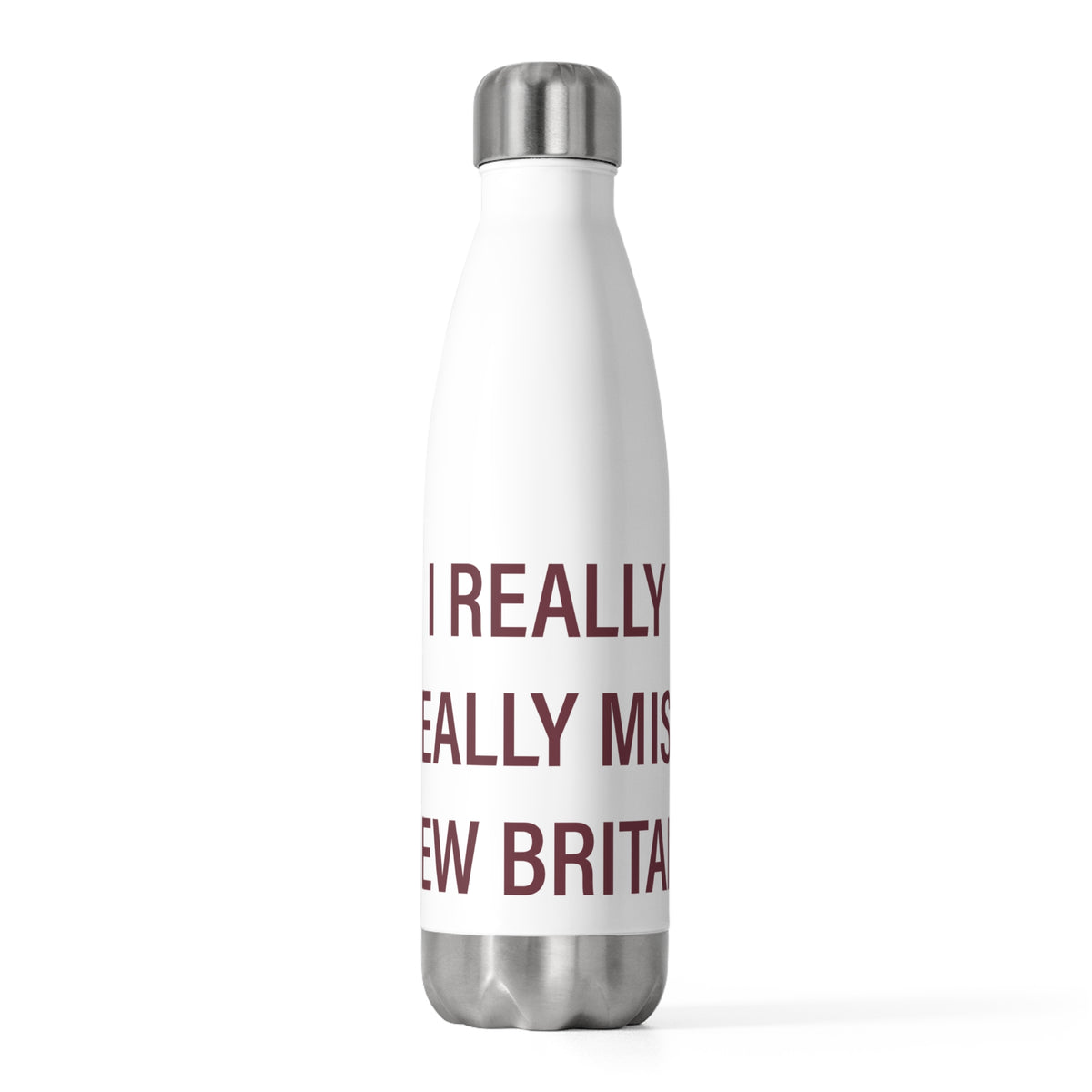 I Really Really Miss New Britain 20 oz Insulated Bottle