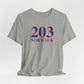 203 Norwalk Red, White & Blue Unisex Jersey Short Sleeve T-Shirt