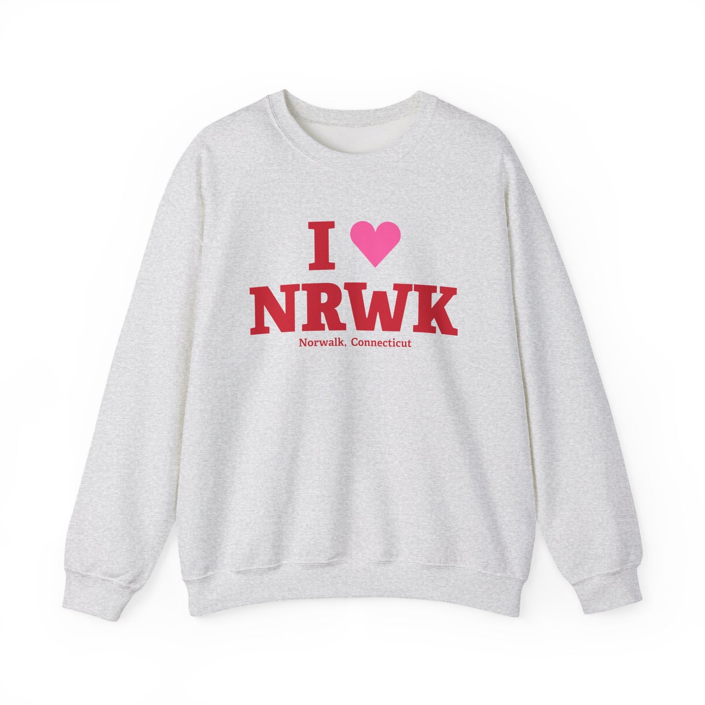 I Heart NRWK Unisex Heavy Blend™ Crewneck Sweatshirt