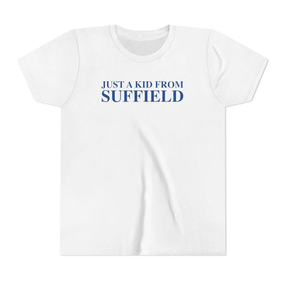 Just a kid from Suffield Youth Short Sleeve T-Shirt