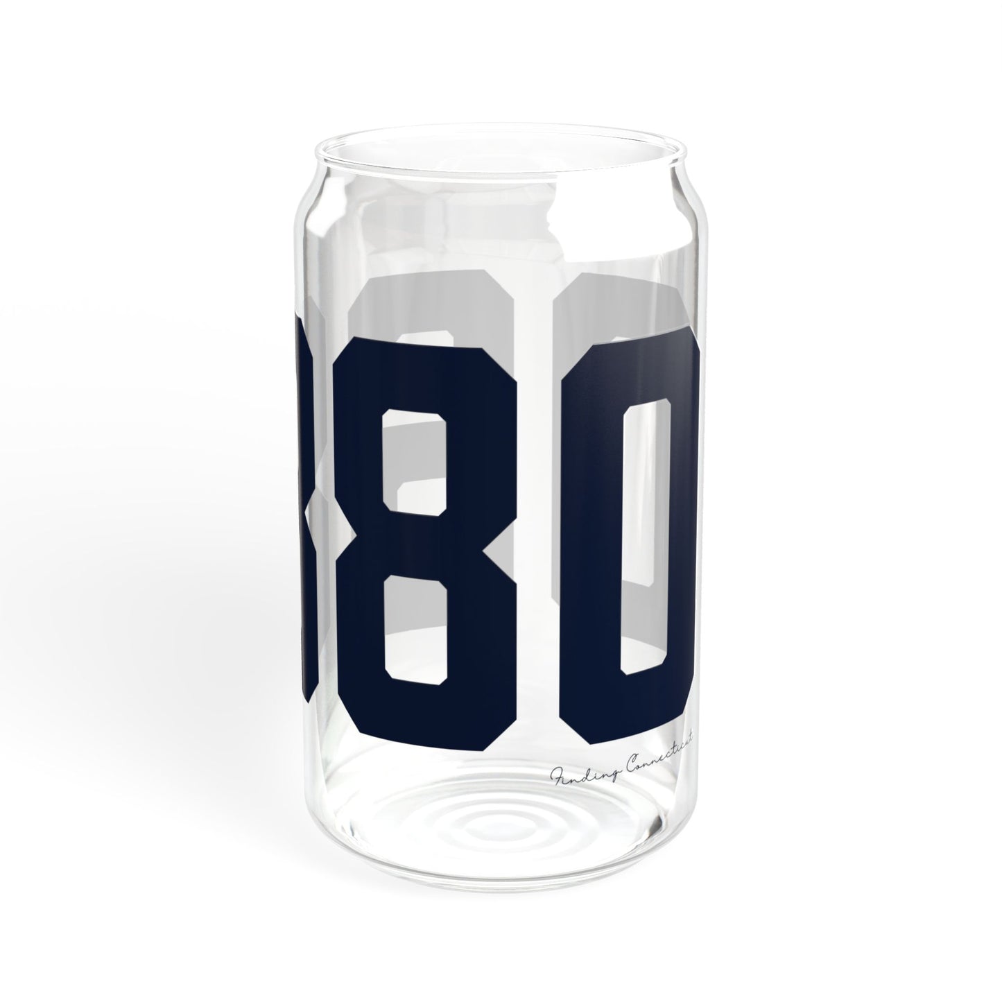 06880 Westport Connecticut Zip Code Sipper Glass, 16oz