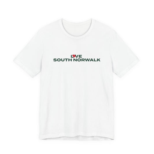 Love South Norwalk Unisex Jersey Short Sleeve T-Shirt