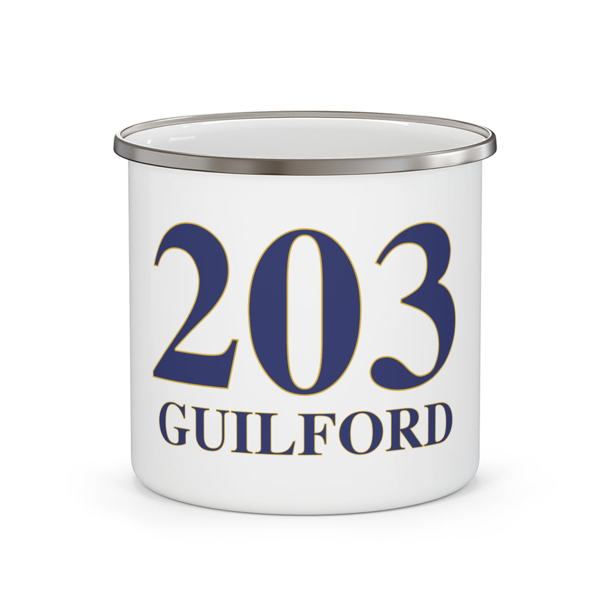 203 Guilford Enamel Camping Mug