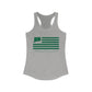 Litchfield Connecticut St. Patrick’s Day Flag Women's Ideal Racerback Tank Top