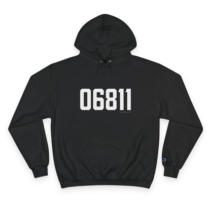 06811 Danbury CT Zip Code Champion Hoodie Sweatshirt