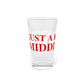 Just a kid from Middlebury Pint Glass, 16oz