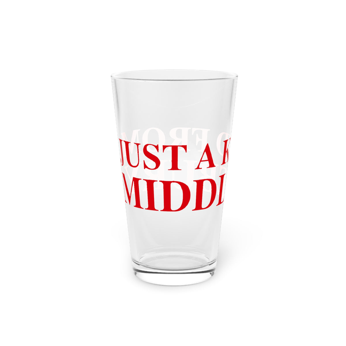 Just a kid from Middlebury Pint Glass, 16oz