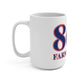 860 Farmington Red, White & Blue Mug 15oz
