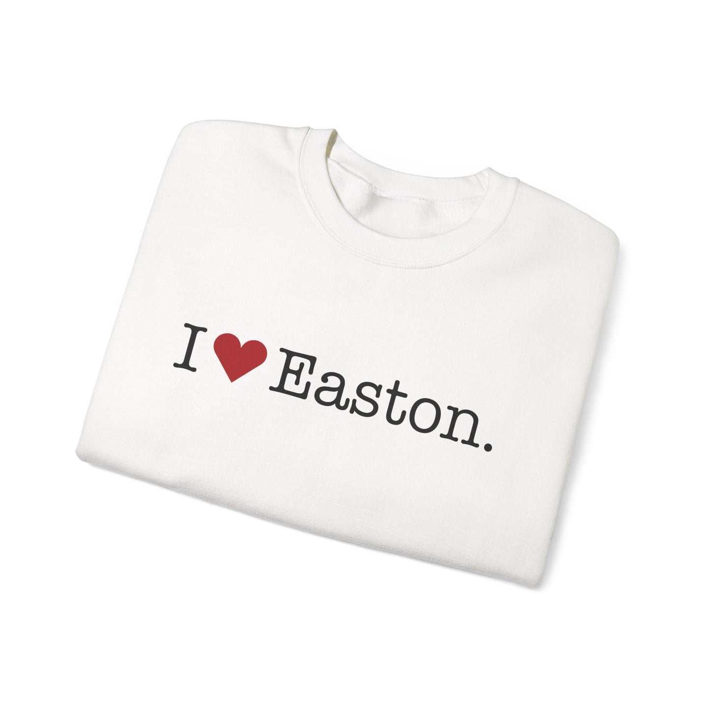 I Heart Easton. Unisex Heavy Blend™ Crewneck Sweatshirt