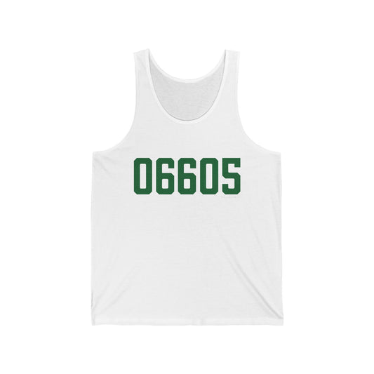06605 Bridgeport Connecticut Zip Code Unisex Jersey Tank Top