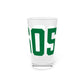06605 Bridgeport Connecticut Zip Code Pint Glass, 16oz