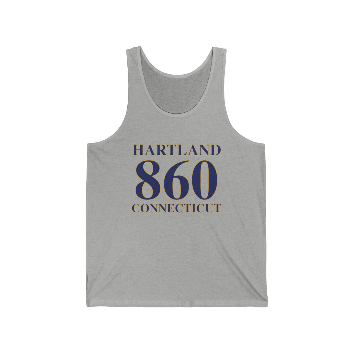 Hartland 860 Connecticut Unisex Jersey Tank Top