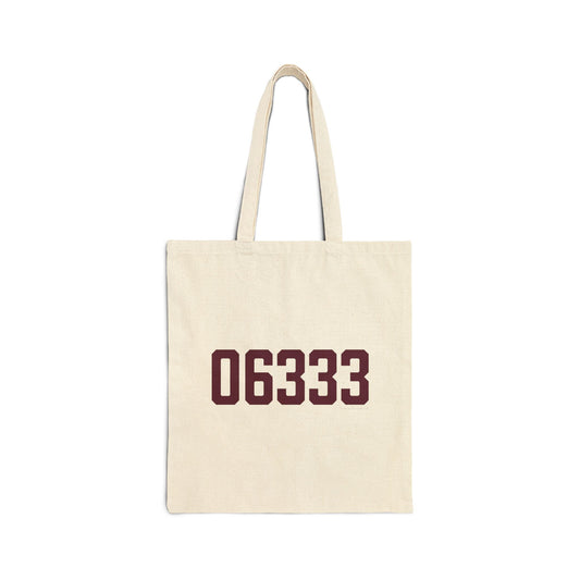 06333 East Lyme Connecticut Zip Code Cotton Canvas Tote Bag