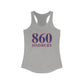 860 Suffield Red White & Blue Women's Ideal Racerback Tank Top