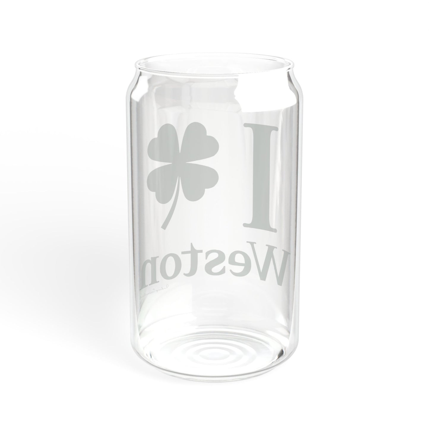 I Clover Weston Sipper Glass, 16oz