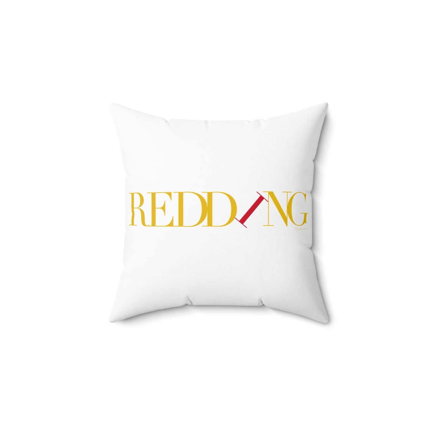 41 Tilt Redding Spun Polyester Square Pillow
