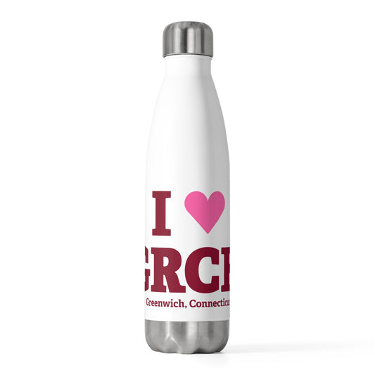 I Heart GRCH 20oz Insulated Bottle