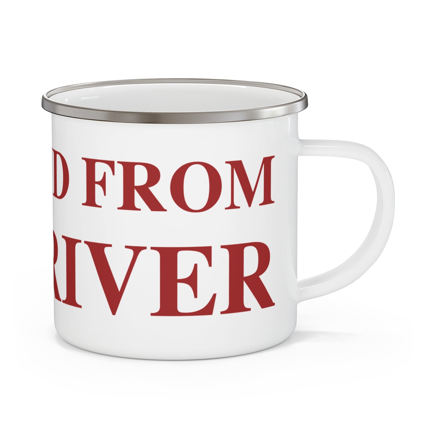 Just a kid from Deep River Enamel Camping Mug