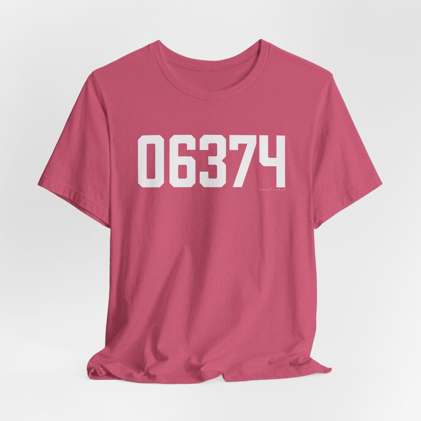 06374 Plainfield CT Zip Code Unisex Jersey Short Sleeve T-Shirt