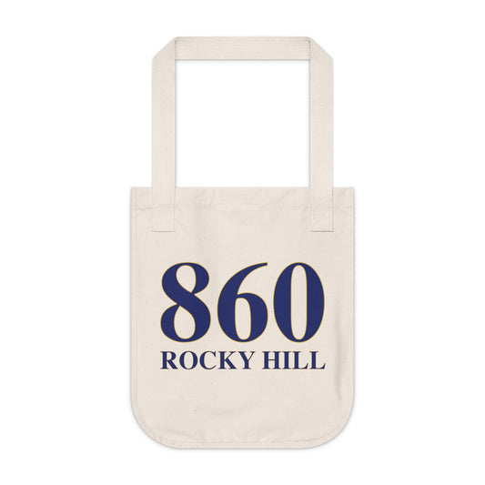 860 Rocky Hill Organic Canvas Tote Bag