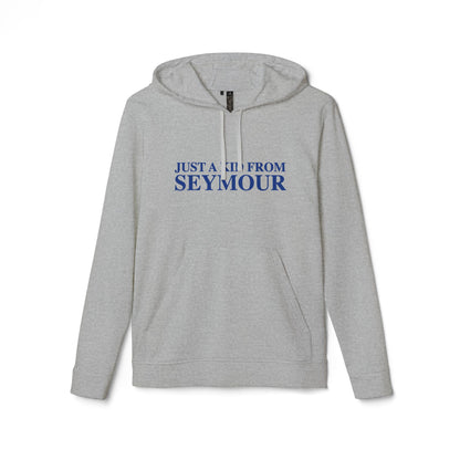 Just a kid from Seymour adidas Unisex Fleece Hoodie