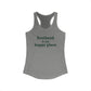 Scotland is My Happy Place Women's Ideal Racerback Tank Top